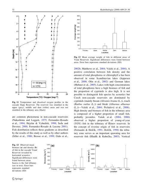 The effect of hydropower on fish stocks: comparison between ...