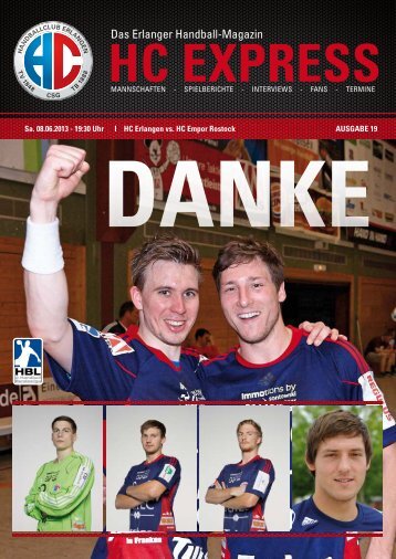 Das Erlanger Handball-Magazin - HC Erlangen