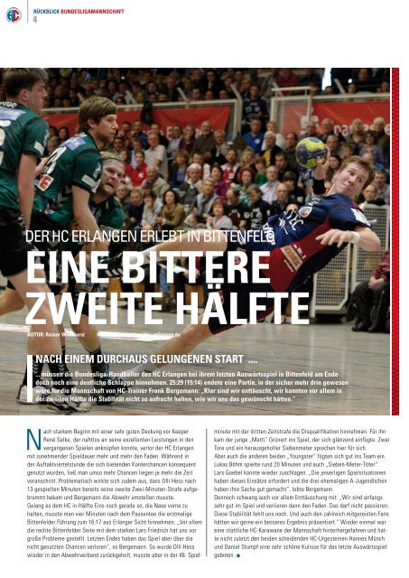 Das Erlanger Handball-Magazin - HC Erlangen