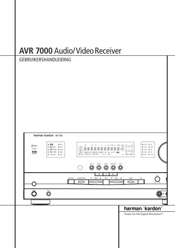 AVR 7000Audio/VideoReceiver - Hci-services.com