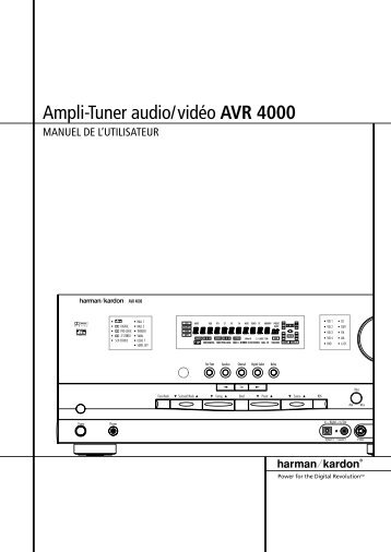 45173 AVR 4000 Fransk - Hci-services.com