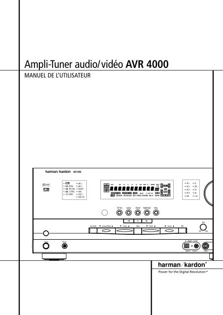 45173 AVR 4000 Fransk - Hci-services.com