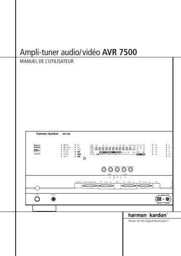 AVR 7500 - Hci-services.com