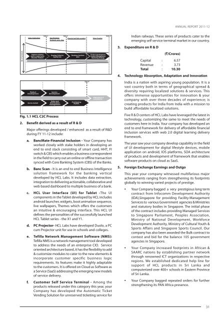 Annual Report 2011-2012 - HCL Infosystems