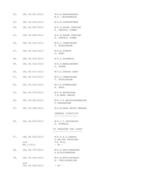 COURT NO. 1 HON'BLE THE ACTING CHIEF JUSTICE TO BE ...