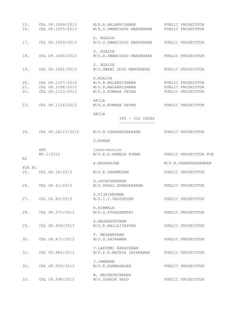 COURT NO. 1 HON'BLE THE ACTING CHIEF JUSTICE TO BE ...