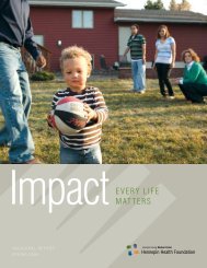 impactEvEry LifE MattErs - Hennepin County Medical Center