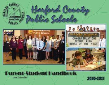 Parent-Student Handbook - Harford County Public Schools