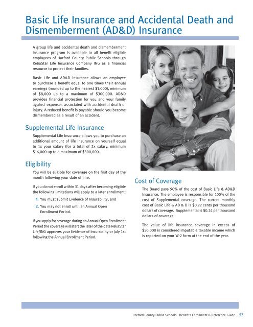 Benefits Enrollment & Reference Guide - Harford County Public ...