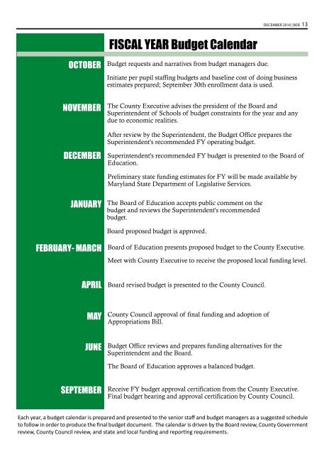 2009-10 Annual Report - Harford County Public Schools