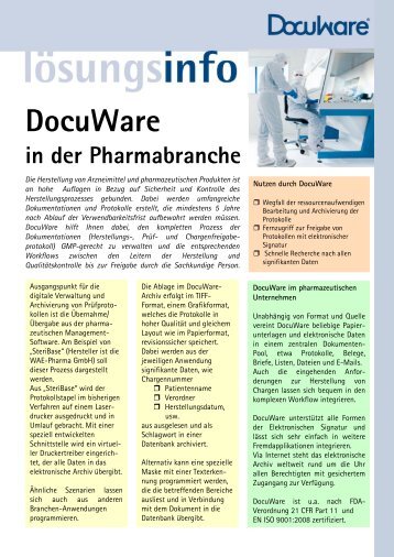 Pharmabranche