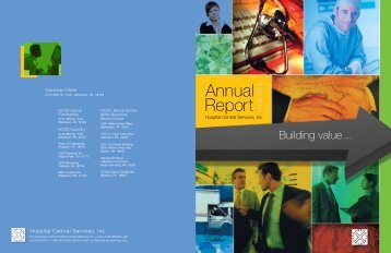 Annual Report 2 - Hospital Central Services, Inc. & Affiliates (HCSC)
