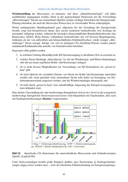 Kritische Analyse des Hamburger Masterplans Klimaschutz (lang PDF)