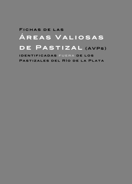 Áreas Valiosas de Pastizal (AVPs) - HCV Resource Network