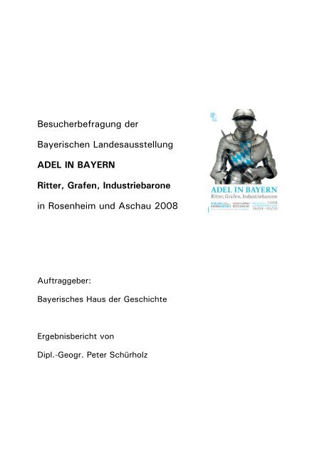 Adel in Bayern. Ritter, Grafen, Industriebarone, Rosenheim, Aschau ...