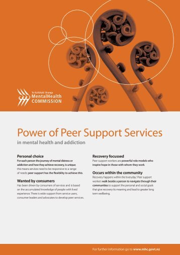 Power of Peer Support Services