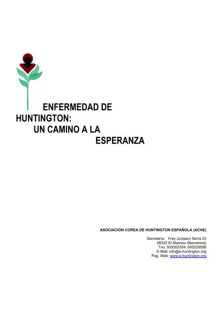 ENFERMEDAD DE HUNTINGTON: UN CAMINO A LA ESPERANZA