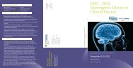 HSG - 2012: Huntington's Disease in Clinical Practice