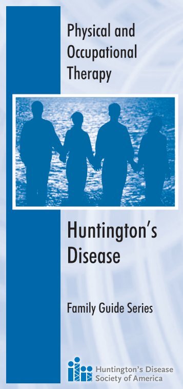 Physical and Occupational Therapy for Huntington's Disease