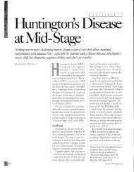 T - Huntington's Disease Society of America