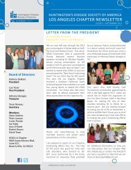 September 2013 Newsletter - Huntington's Disease Society of America