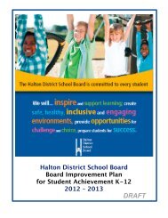 hdsb bipsa 2012-2013 - Halton District School Board