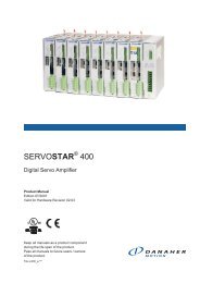 Servostar 400 English