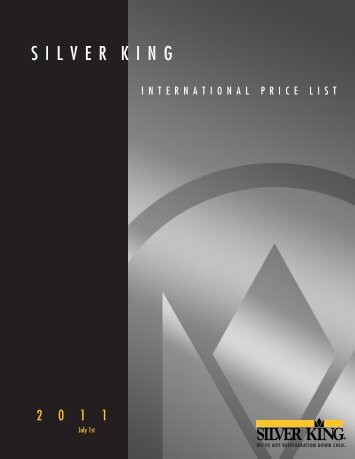 SILVER KING - HD Sheldon and Co.