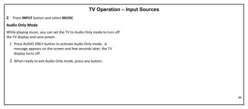 User Manual - JVC