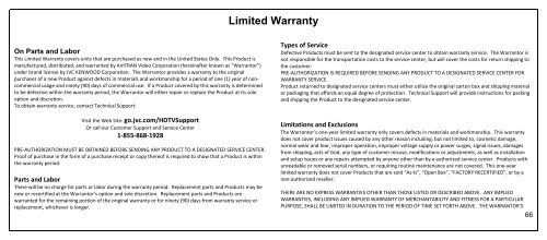 User Manual - JVC