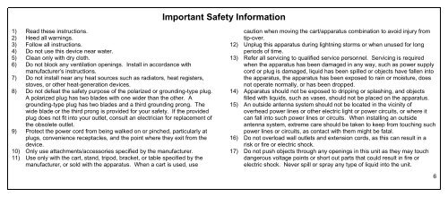 User Manual - JVC