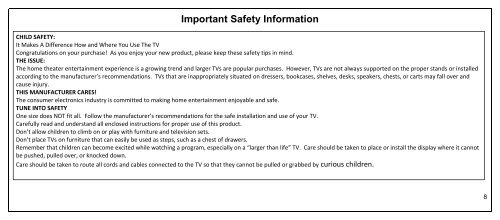 User Manual - JVC