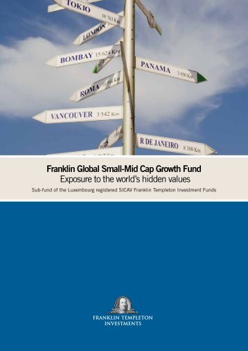 Chase Franklin Global International Small-Mid Cap Growth Fund Documents