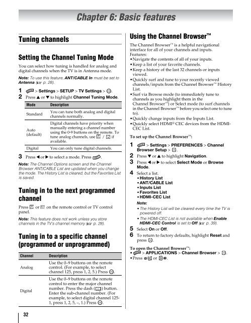 User's Manual - Home Theater HDTV