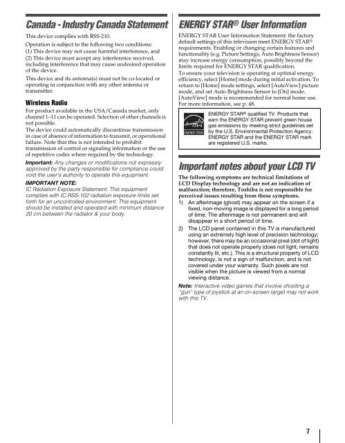 User's Manual - Home Theater HDTV