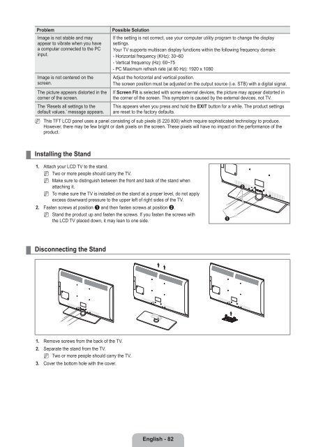 LCD TV - Specs and reviews at HDTV Review