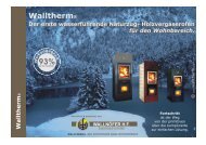 Prospekt Walltherm-Kaminofen