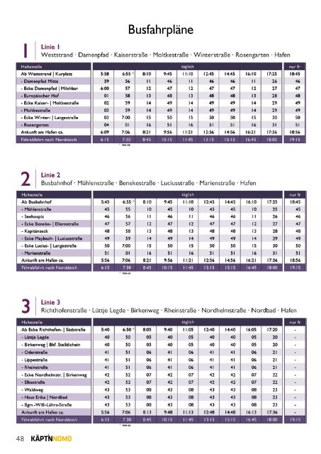 Käpt'n Nomo - Mai 2013 als PDF - Norderney