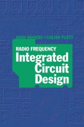 Radio Frequency Integrated Circuit Design - Webs