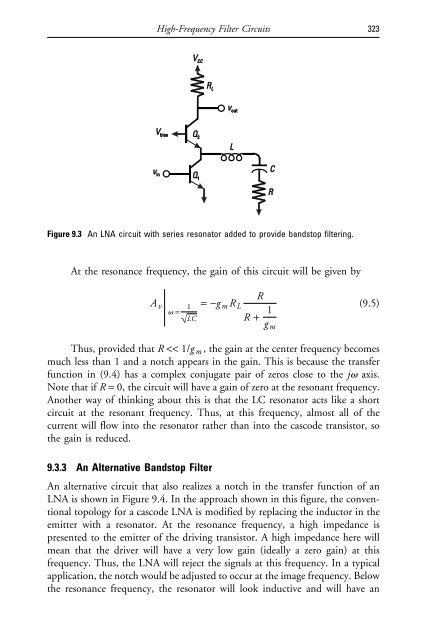 Radio Frequency Integrated Circuit Design - Webs