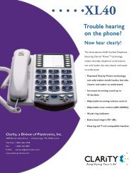 Trouble hearing on the phone? - Headset Experts