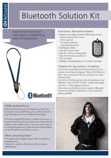 Bluetooth Solution Kit - Headsetshoppen