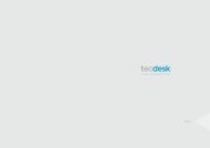 Product Brochure - Tecdesk