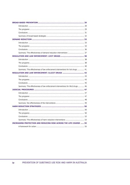 Summary - Department of Health and Ageing