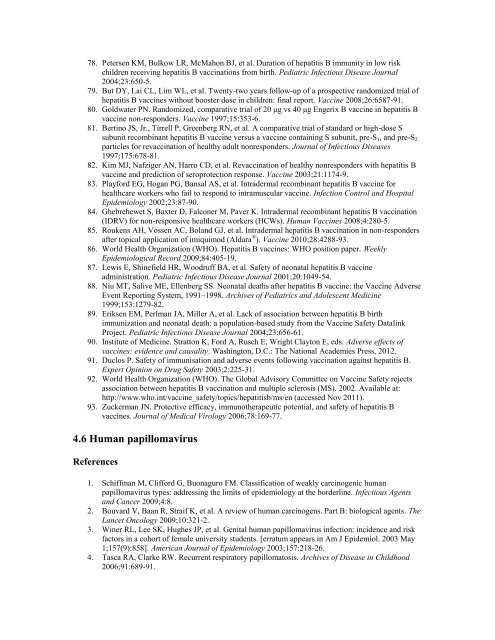 Complete reference list (PDF 1191 KB) - Department of Health and ...
