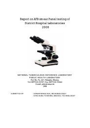 Proficiency Testing of Sputum Smear Microscopy of TB Laboratories