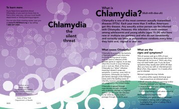 Chlamydia: The Silent Threat - New York State Department of Health