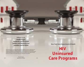 HIV Uninsured Care Programs - New York State Department of Health