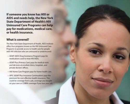 HIV Uninsured Care Programs - New York State Department of Health