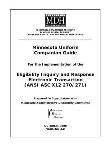 MN 270/271 Companion Guide Version 4.0 October 2008